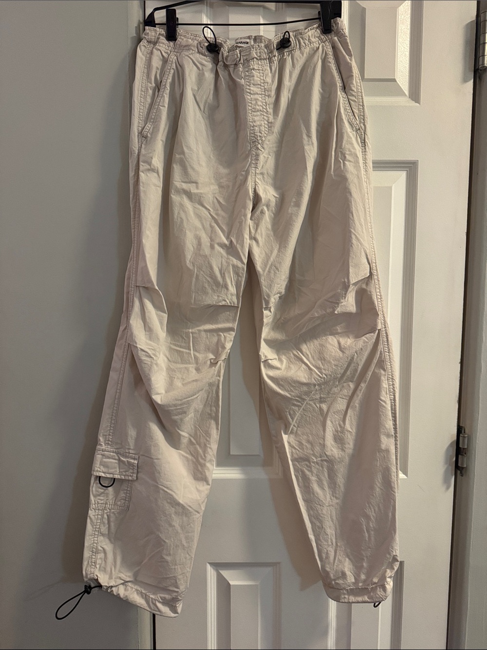 Garage Women's Cargo Pants in Light Beige